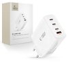 Szybka Ładowarka Sieciowa Tech-Protect PD 140W / QC3.0 4-Port PD 140W do MacBook / iPhone White